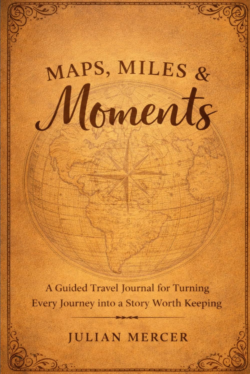 Maps, Miles & Moments: A Guided travel journal for turning every journey into a story worth keeping
