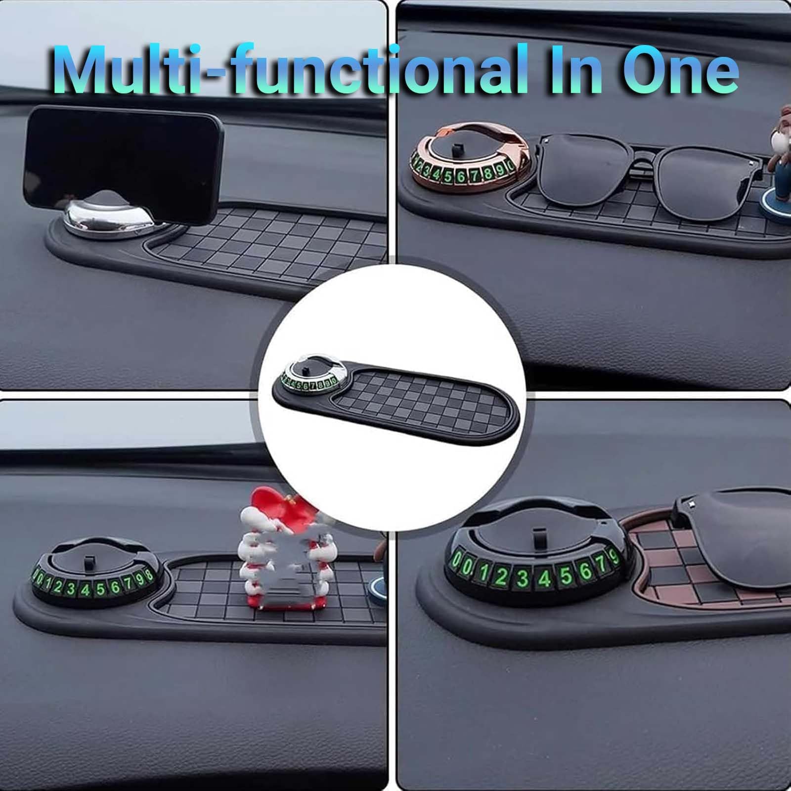 Support De Téléphone Multifonction Pour Tableau De Bord, Avec Clip Rotatif 360° Réglable, Compatible Smartphones 4 à 7 Pouces | Leroy Merlin