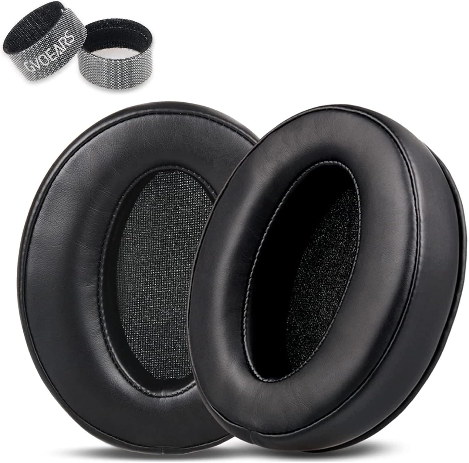 Replacement Heaphone Ear Pads Cushions for Sennheiser HD4.50BT HD4.50BTNC HD 4.50SE HD4.40BT HD 400S HD 350BT,Headset Earpads for Sennheiser with Durable Leather and Comfortable Sponge-Black Color