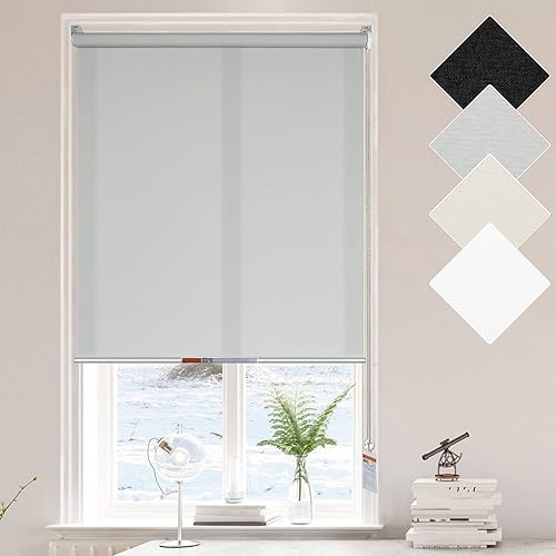 Miniatura 7 de Homebox Persianas enrollables para filtrar la luz, 70 % opacas, persianas enrollables para oscurecimiento de la habitación, para el hogar y la