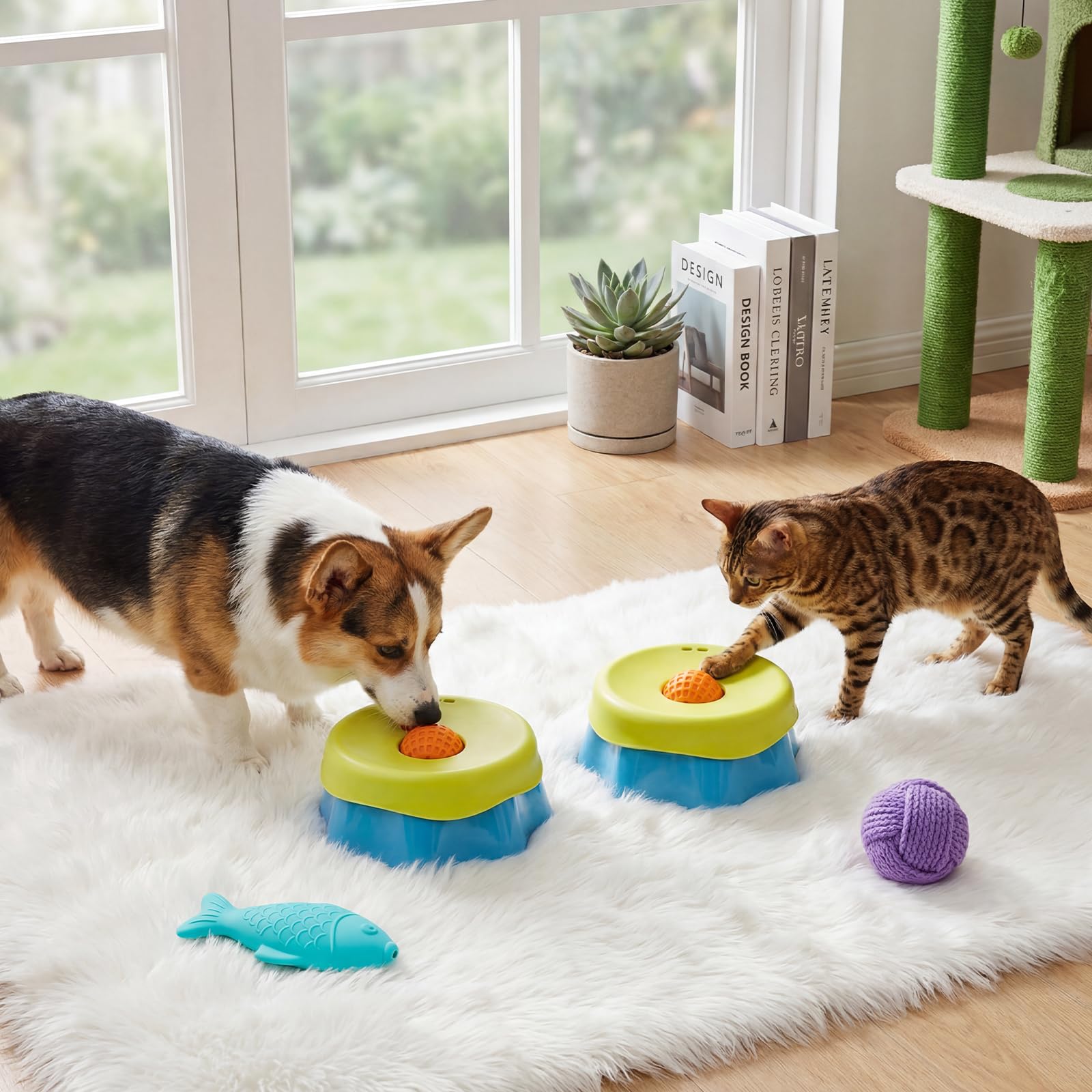 Palla per cani in silicone, ciotola per cani per liquidi, ciotola per leccare cani, giocattolo per cani, palla per leccarsi, per ciotola anti soffocamento, giocattolo interattivo per cuccioli e