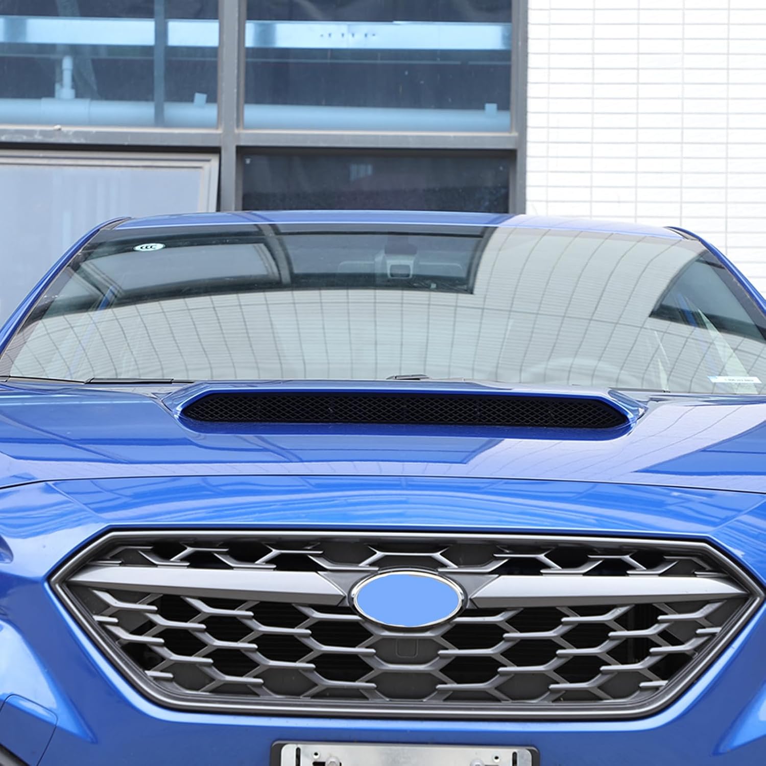 CHEAYAR Front Hood Scoop Grille Grille Cover Compatible with Subaru WRX 2022 2023 2024 2025, Front Hood Vent Air Grille Cover Engine Vent Protection Cover WRX Accessories(Black)