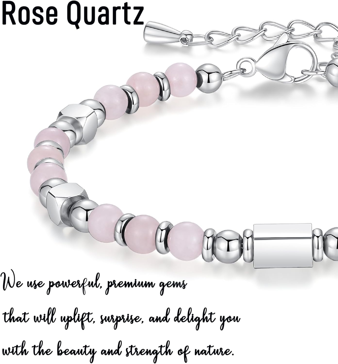 4mm Gemstone Birthday Bracelets for Women,10th to 60th Birthday Gifts for Women, Friend, Sister, Daughter, Mom, Grandma... - Image 5