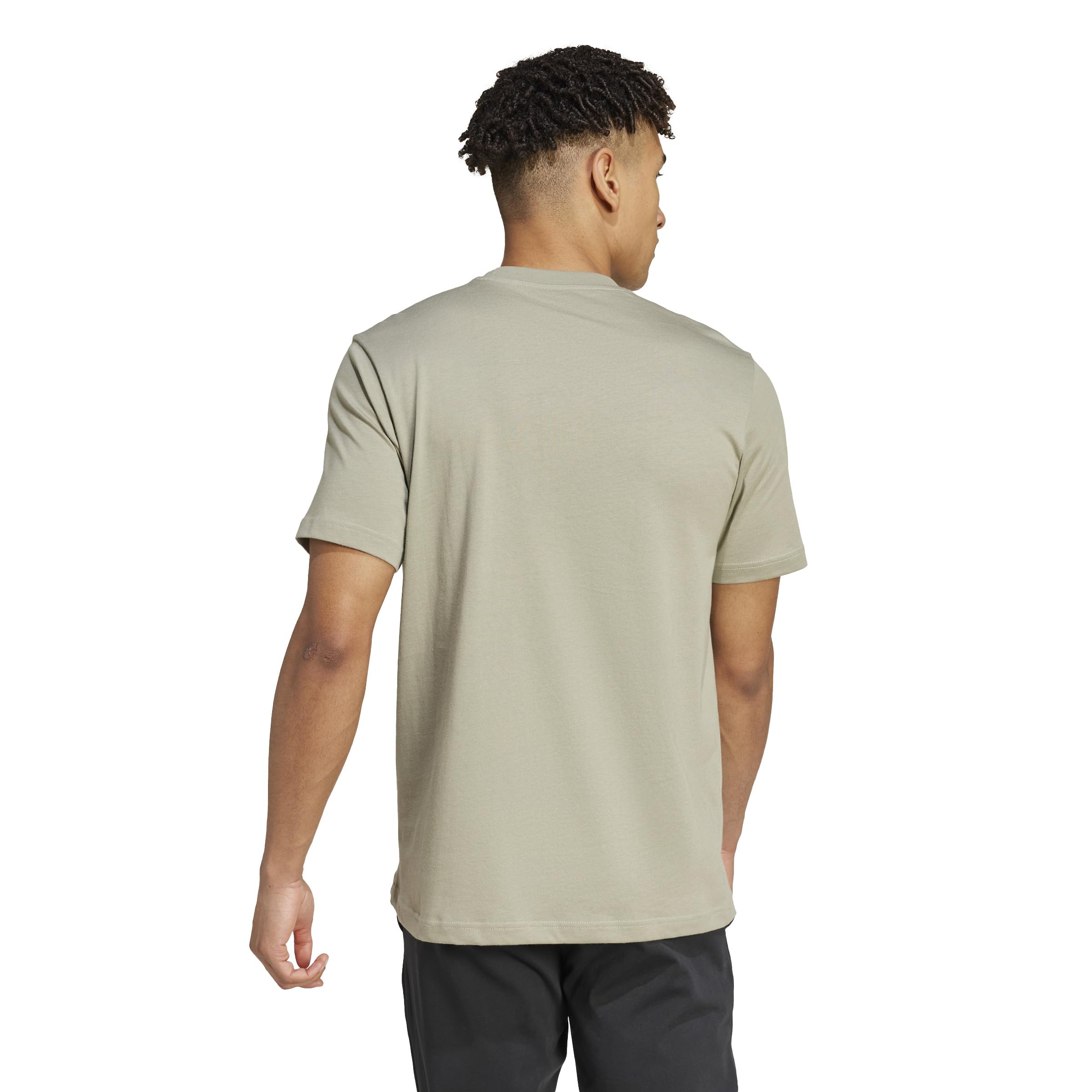 adidas Playera con Estampado Lineal de Camuflaje Playera con Estampado Lineal de Camuflaje Hombre