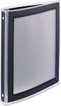 Avery Flexi-View 3 Binder de sonnerie, 0.5 Inch, Anneaux ronds, Noir, 100 Capacité de la feuille (15767)