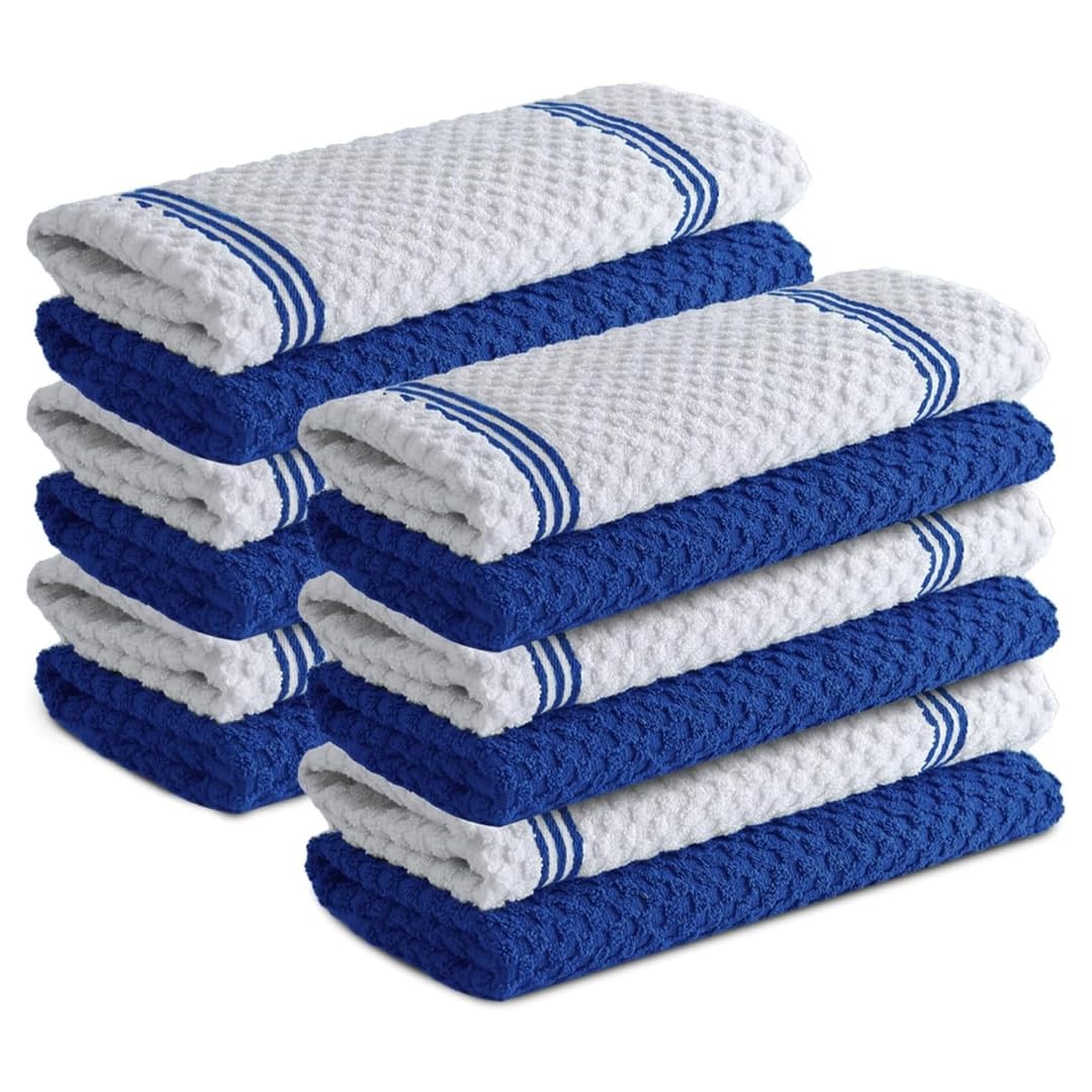 Infinitee Xclusives Geschirrtücher 12er Set, 38x64cm Küchentücher