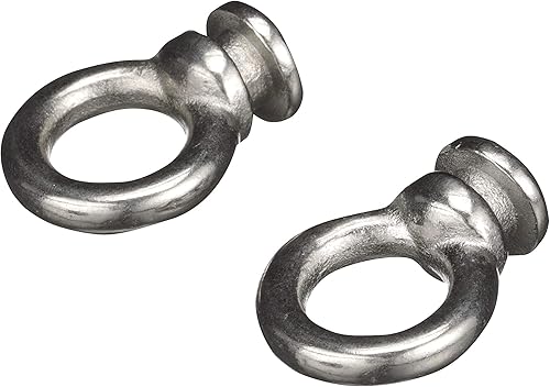 Miniatura 2 de Seachoice Cerraduras de soporte colgante para parachoques de barco, plata de repuesto