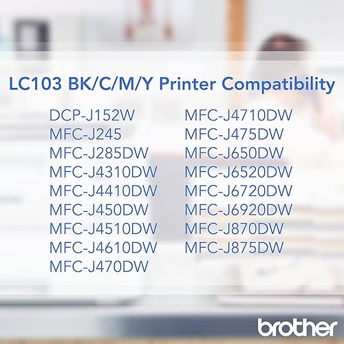 Miniatura 4 de Tinta para impresora LC1033PKS Brother Negro