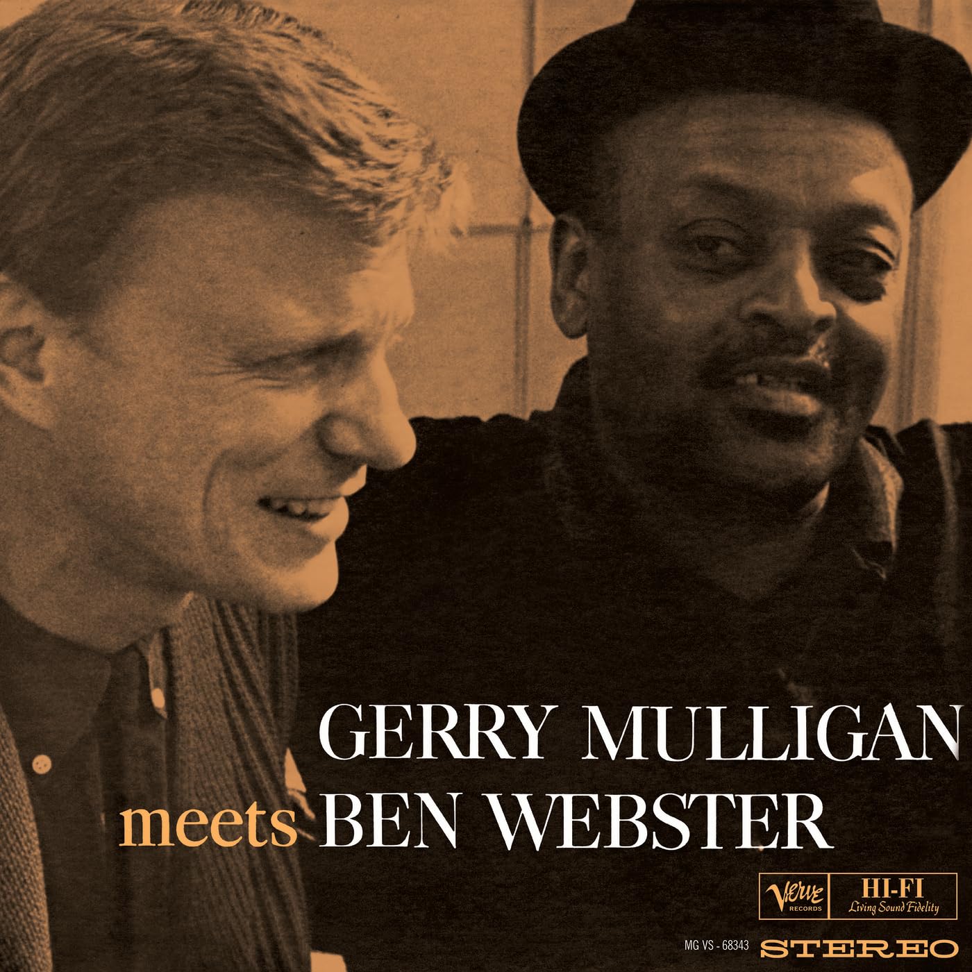 Gerry Mulligan Gerry Mulligan Meets Ben Webster LP Album Vinyl Record - EX/EX