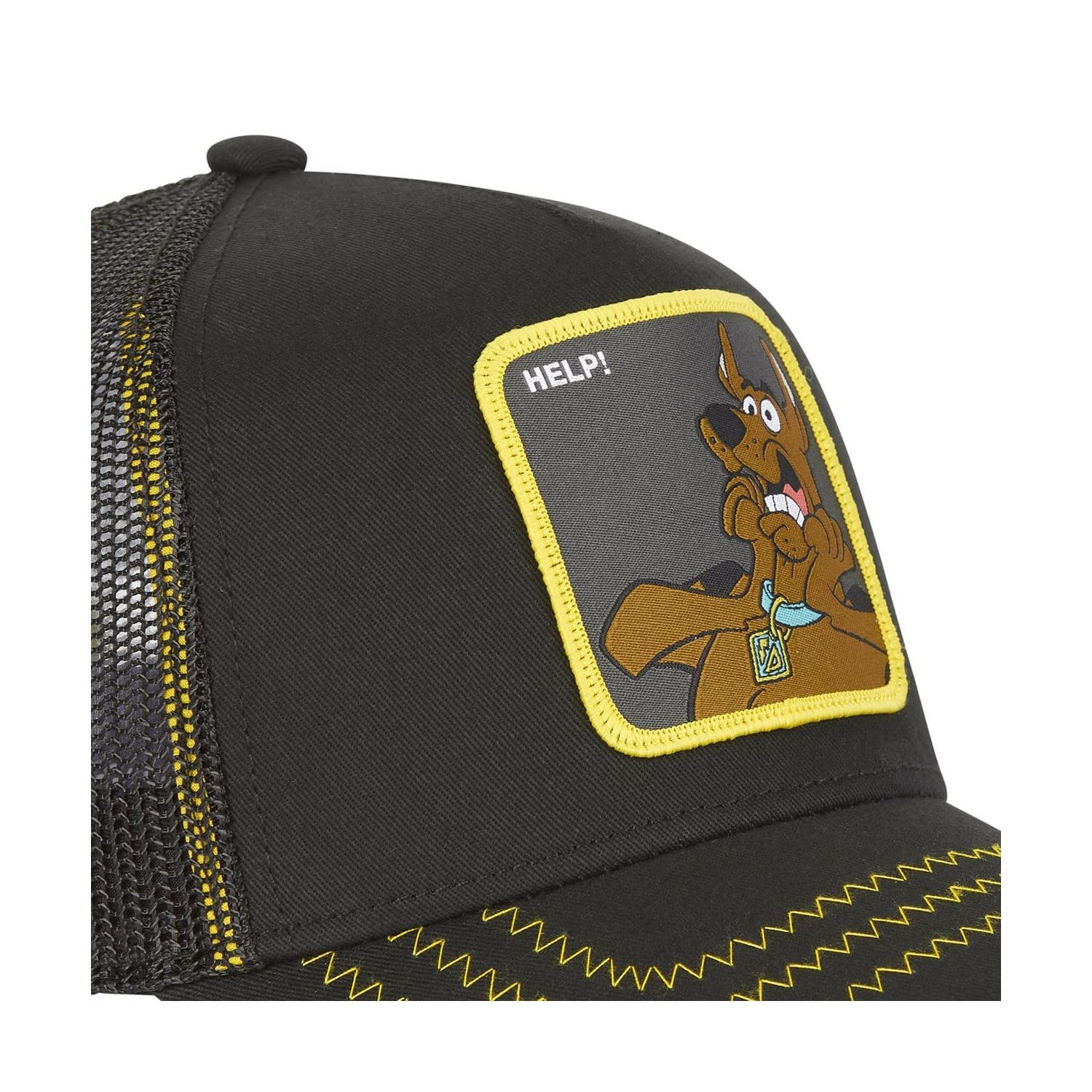 Capslab Casquette Dragon Ball Z Vegeta Noir Filet Bleu