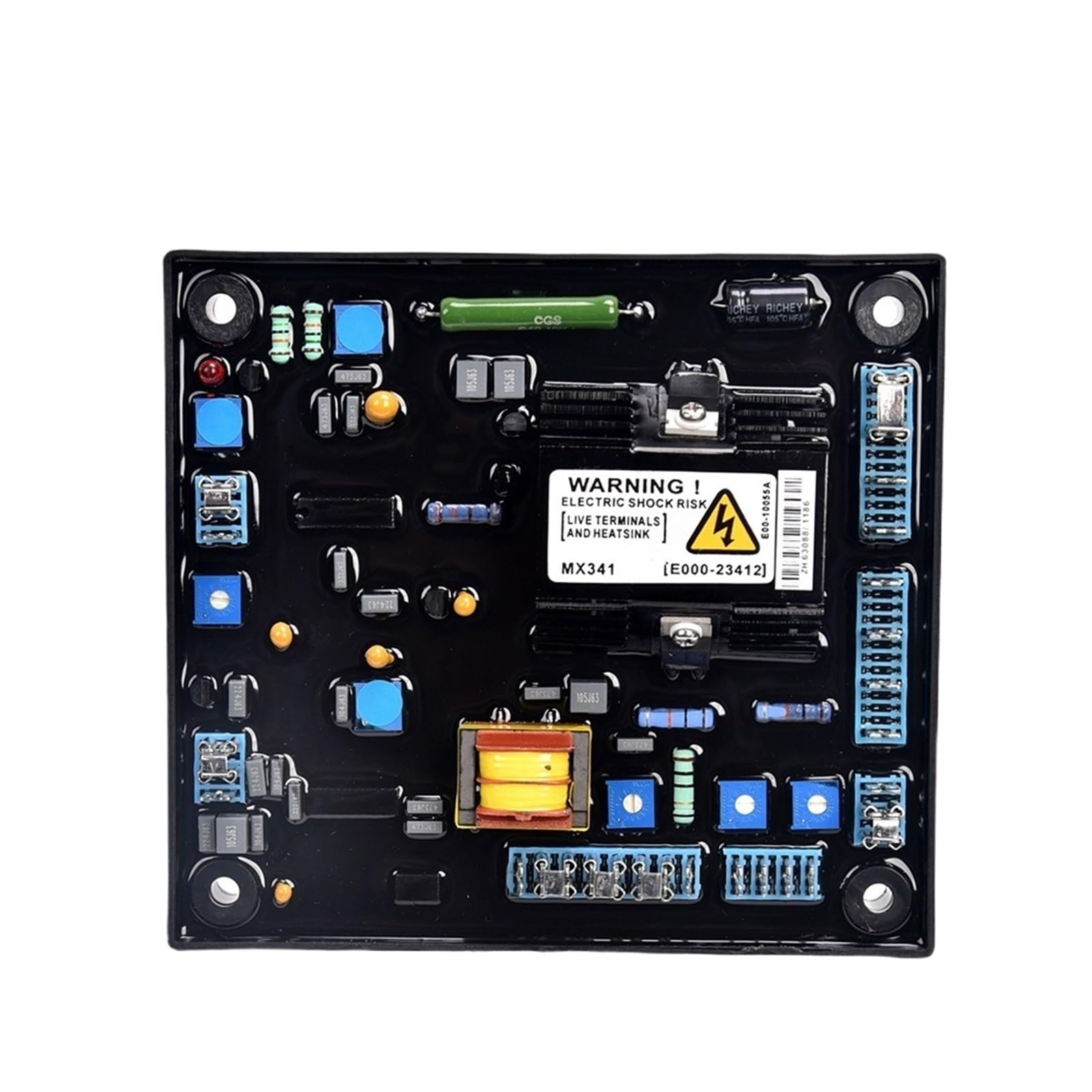 1 placa de regulación automática de voltaje for generador AVR MX341(MX341)