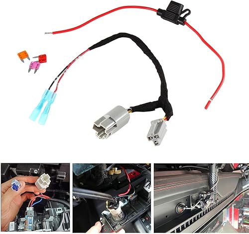 Miniatura 5 de RED WOLF Para Jeep Wrangler JK JKU TJ Unlimited OEM Power Outlet de 12 voltios Adaptador de corriente para Jeep Wrangler JK JKU TJ Unlimited 12 Volt