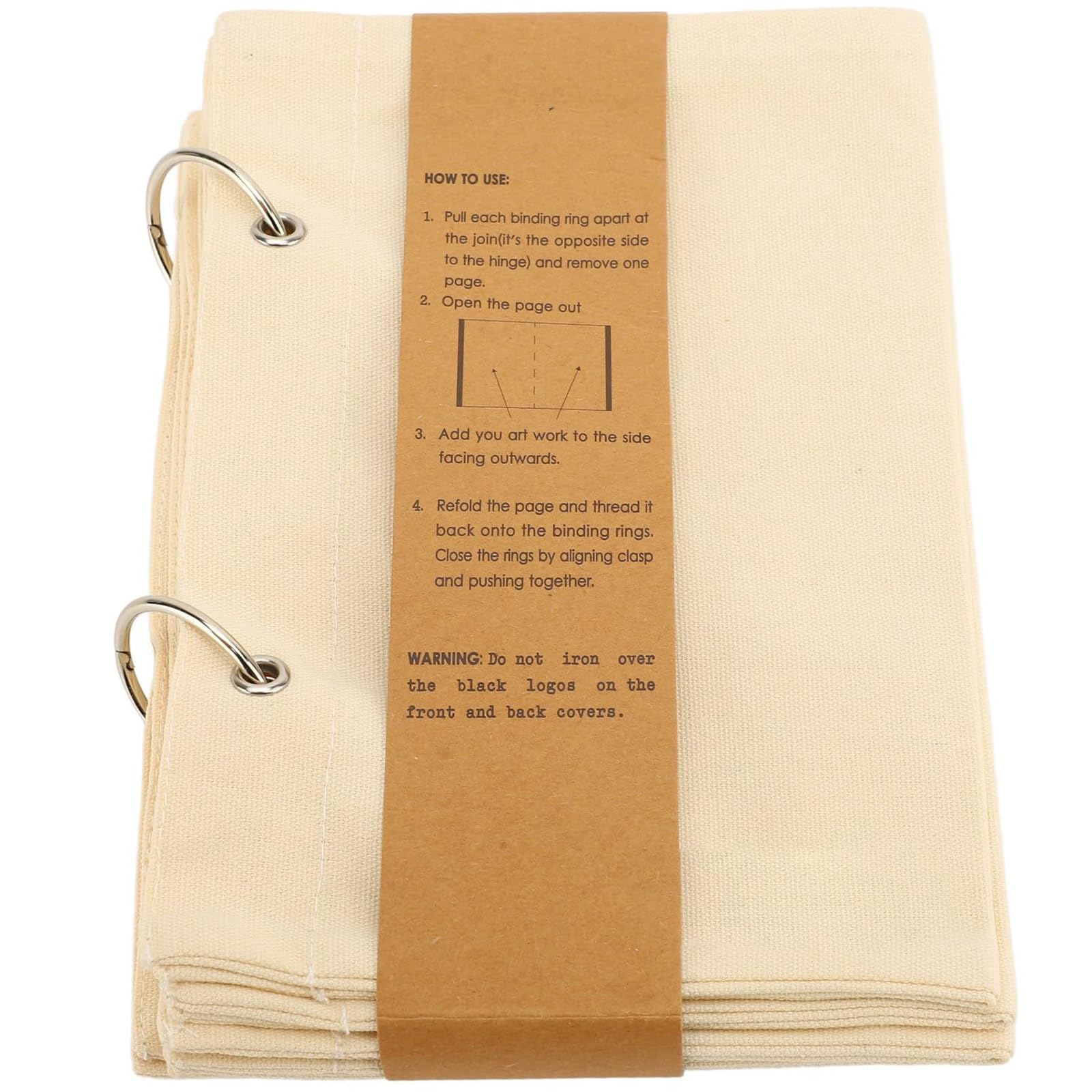 Professional Linen Sketch Book Fabric Notebook Stitchbook 175x145mm for Drawing Sketching Stitching Sewing Art Supplies Linen Fabric