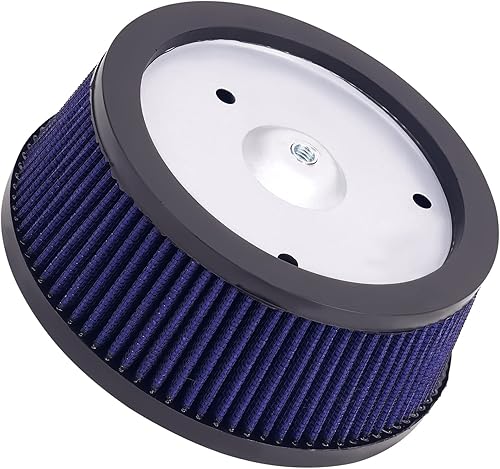 Miniatura 2 de Road Passion 29244-08 HD-0818 Filtro de aire para Harley FLSS Softail Slim S 2016-2017/Electra Glide 2008-2015/Road Glide 2008-2015/Road King