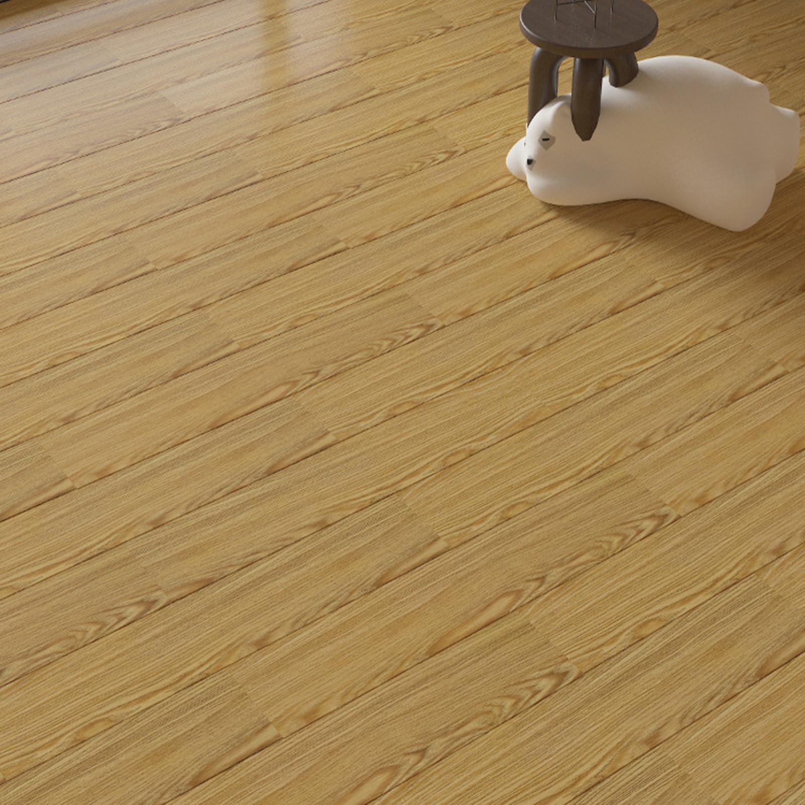 Samoprzylepne płytki podłogowe, Self Adhesive PVC Floor Tiles 40x15cm Wood Effect Pack of 20-100 Pcs(Style D,40 * 15cm*40 pcs)