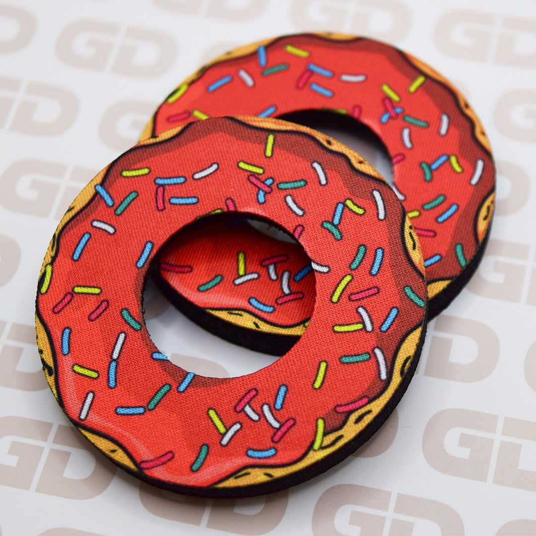 Doughnut Collection - Gripdonuts.com Premium MX BMX Dirt Bike Motorcycle Grip Donuts (13 Variations)