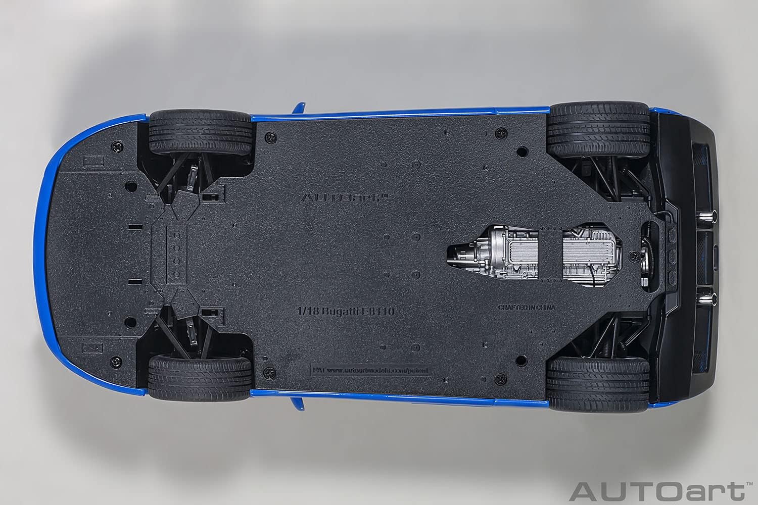 AUTOart Miniature car, Composite, French Racing Blue