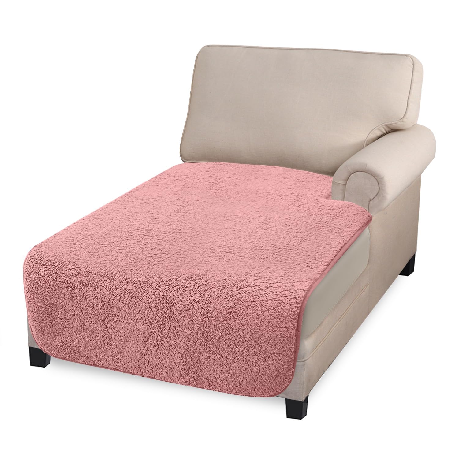 Méridienne de canapé d'angle : profitez d'une assise rose douce et sereine