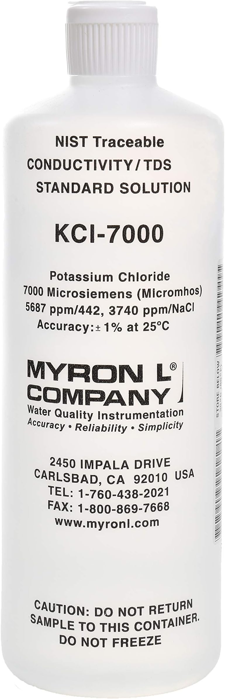 KCl TDS/Conductivity Standard Solution 7000µS