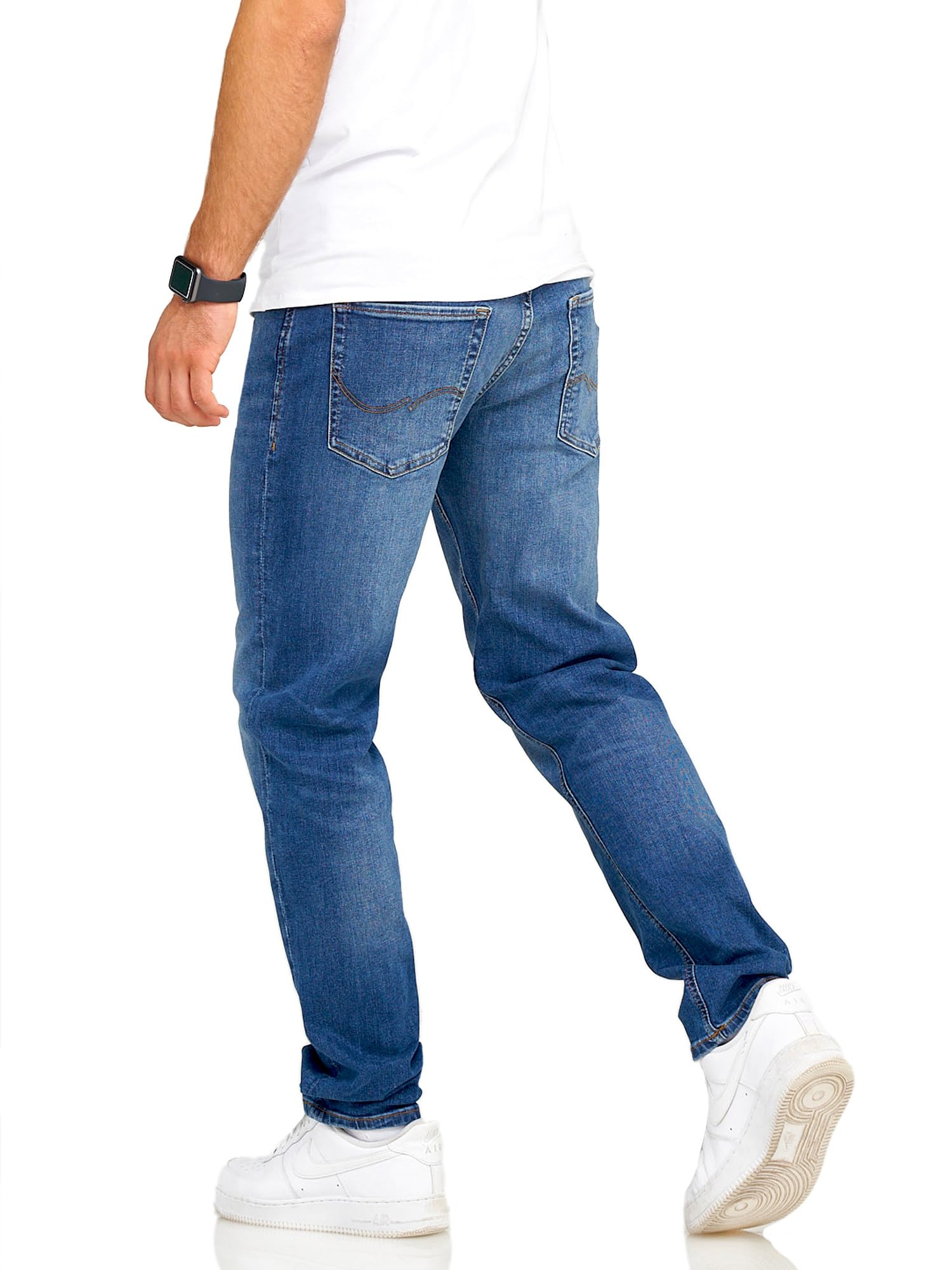 JACK & JONES Infinity Herren Jeans Mike ARIS Comfort Fit Denim Herrenhose