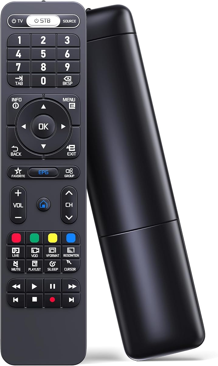 Replacement Remote Control for Formuler IPTV Boxes, for Dreamlink Z10 Pro, Z10 Pro Max, Z10 SE, Z Nano, Z Plus, Z+ Neo, T1, T1 Plus, T2+, T2 Prime, T3, Z Alpha, Z7+, Z7+ 5G, Z8, ZX, ZX 5G, Z+