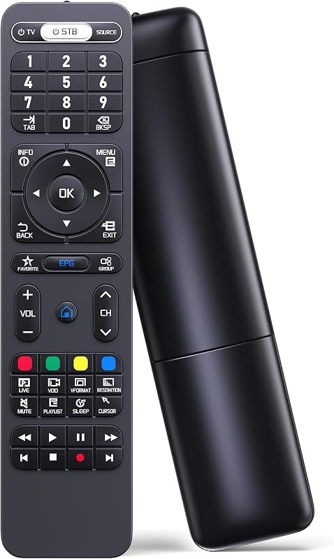 Replacement Remote Control for Formuler IPTV Boxes, for Dreamlink Z10 Pro, Z10 Pro Max, Z10 SE, Z Nano, Z Plus, Z+ Neo, T1, T1 Plus, T2+, T2 Prime, T3, Z Alpha, Z7+, Z7+ 5G, Z8, ZX, ZX 5G, Z+