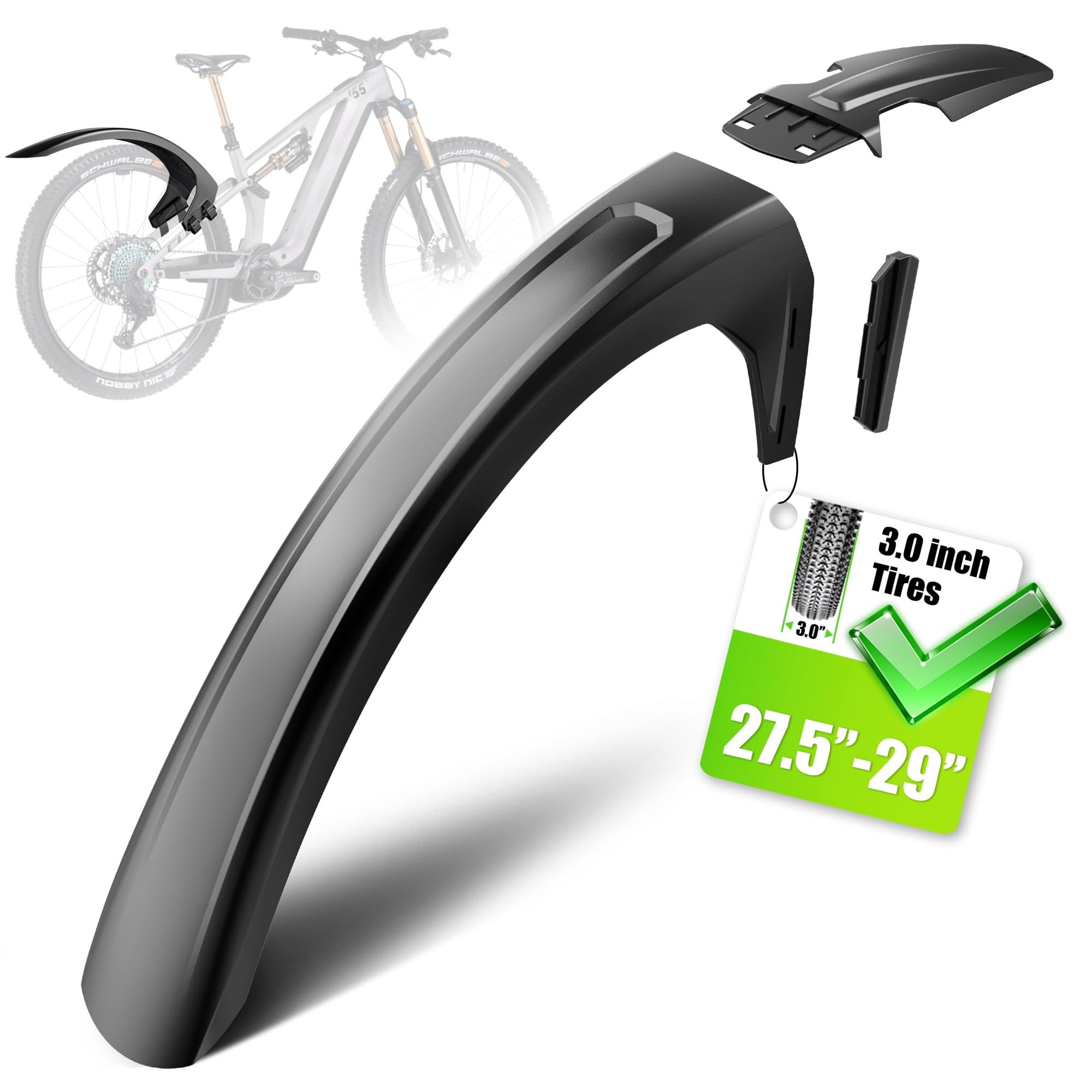 Guardabarros para bicicletas Guardabarros de bicicleta guardabarros bici