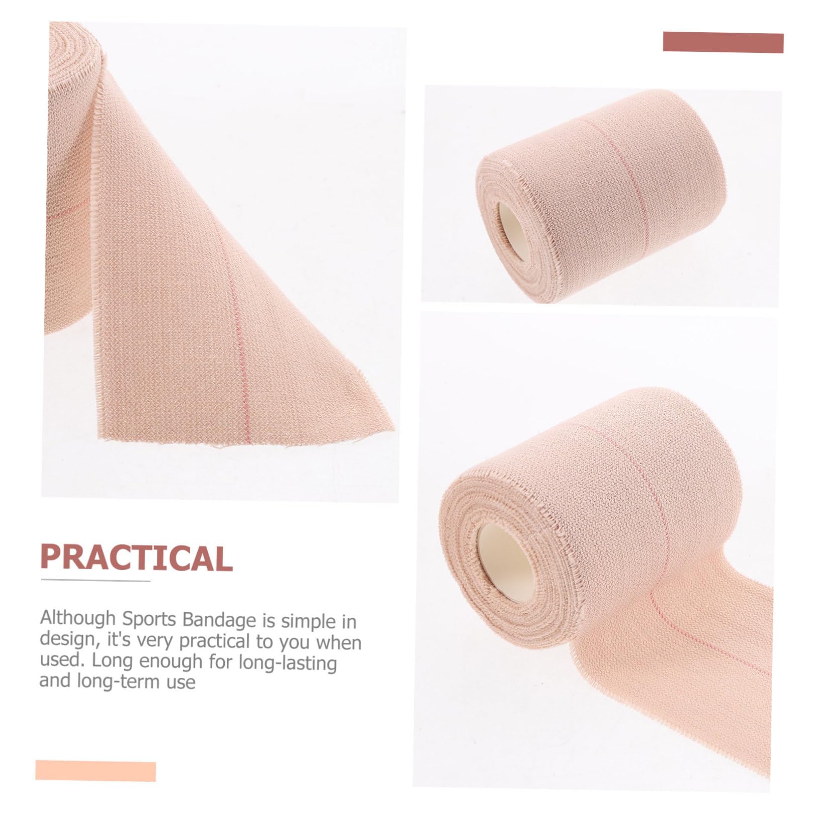 5 Sätze Verband Finger Selbstklebender Verband Hautfreundliche Bandage Handgelverband Selbstklebende Wraps Ausbildung Wickeln Baumwolle 2 Rollen * 5