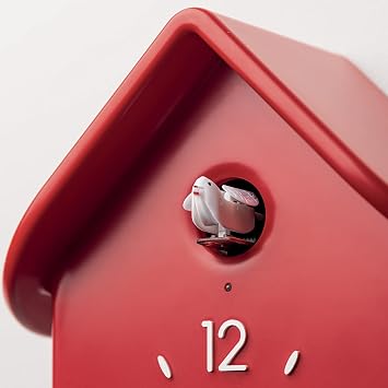 Guzzini Clocks, Red, One Size
