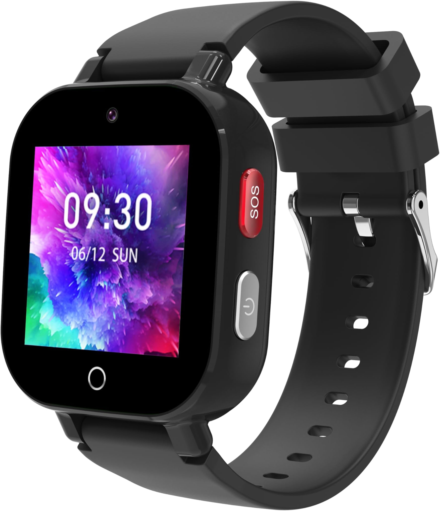 Smartwatch for Boys Girls (Black)