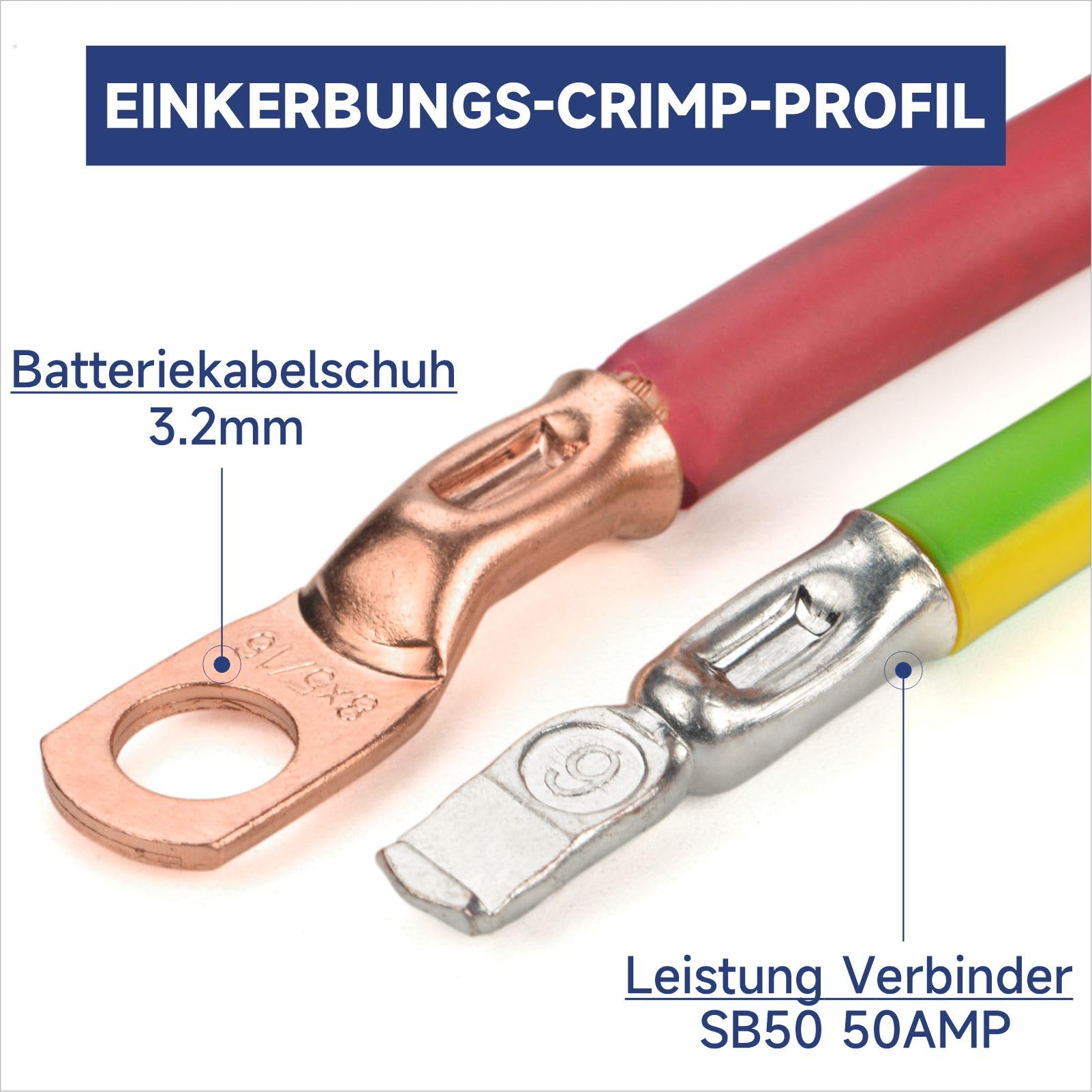 Kabel-Crimper 25-16mm² Für Anderson-Stecker - Ratschen Crimpzange Mit Automatik