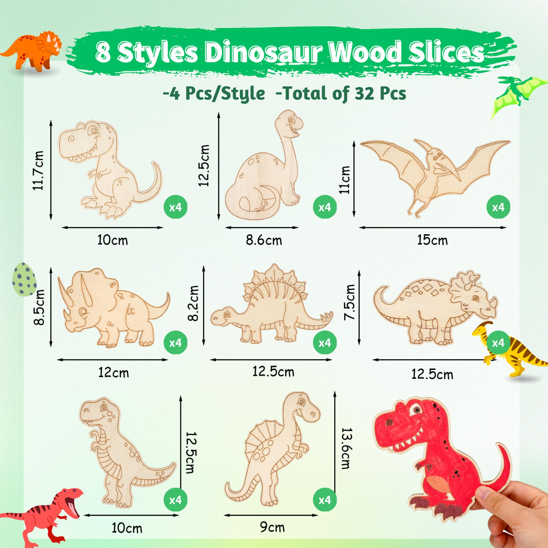 DXiongW 138-tlg Dino Mitgebsel Set - Komplettset Für Dinosaurier Kindergeburtstag