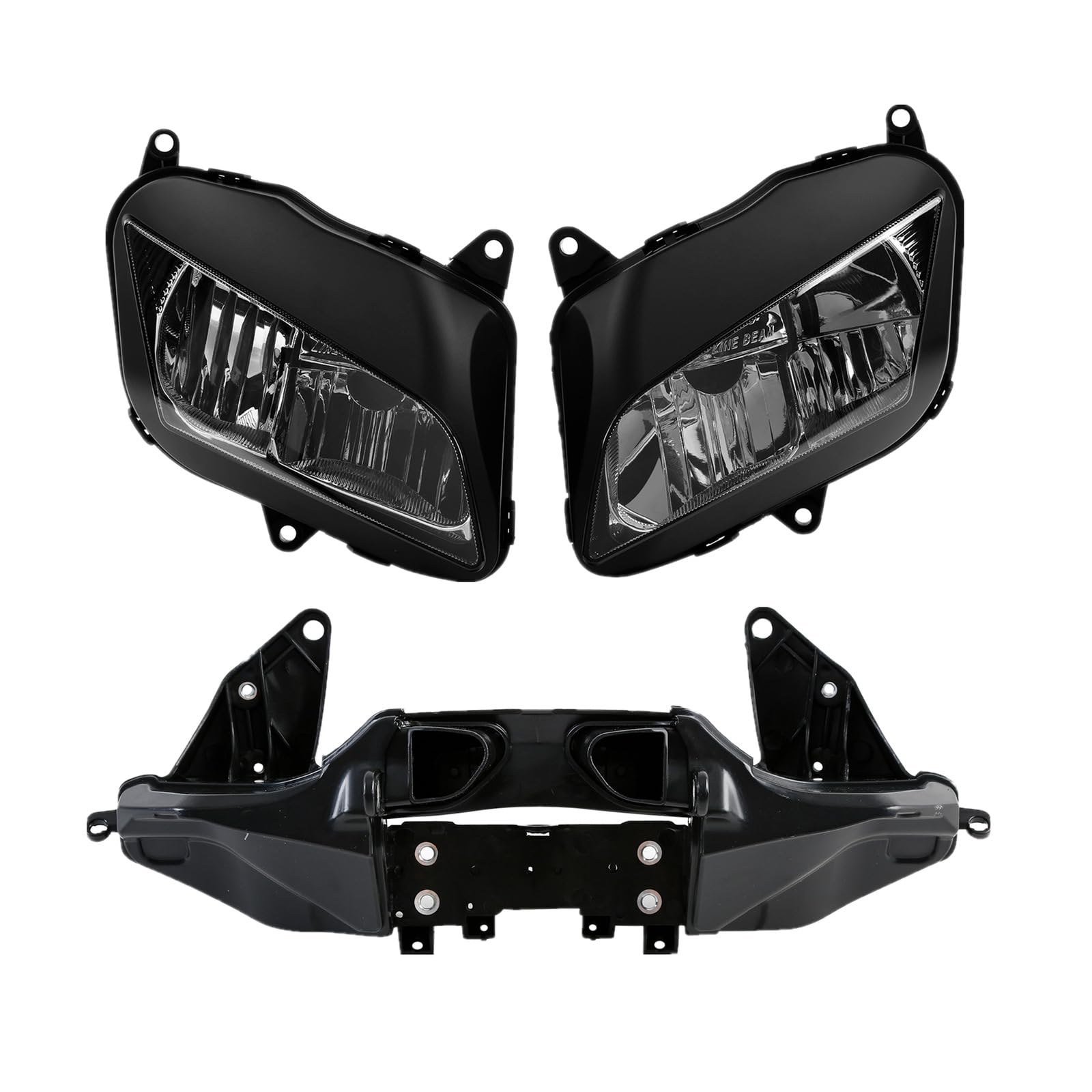 TCMT Front HeadLight W/Fairing Bracket Fit For Honda CBR600RR CBR-600RR 2007-12