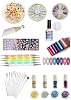 ROSEVELT Nail Art Set 9 Piece Nail Decoration Set 554941321487