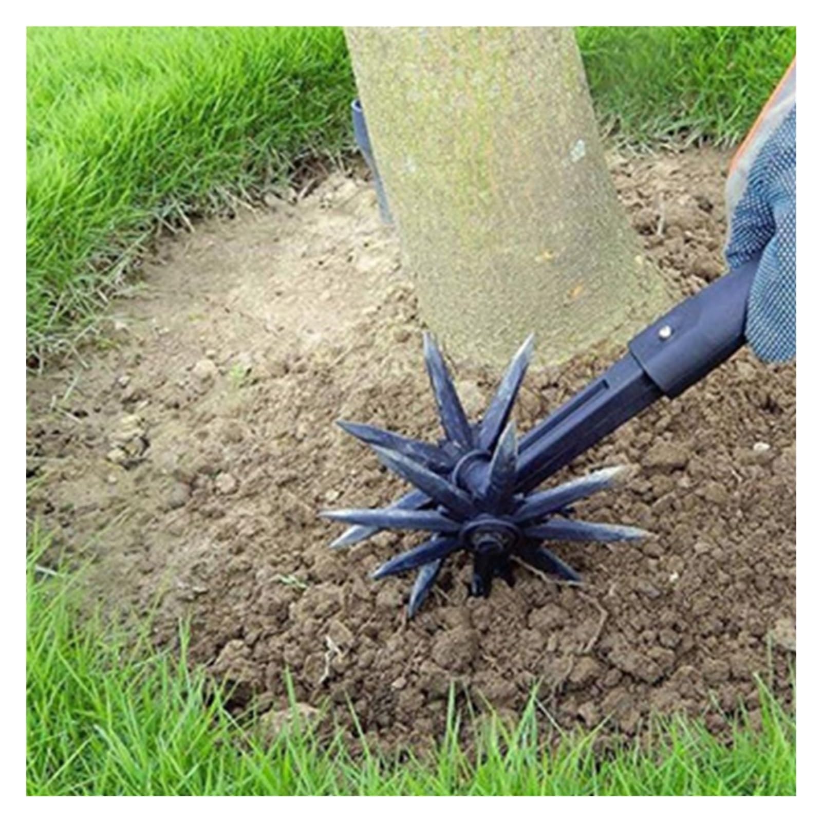 2 W 1 Aerator Ogrodowy Wertykulator Do Gleby Ogrodowej Kultywator Obrotowy Narzędzie Trawnik Ripper Orki Na DużA Moc