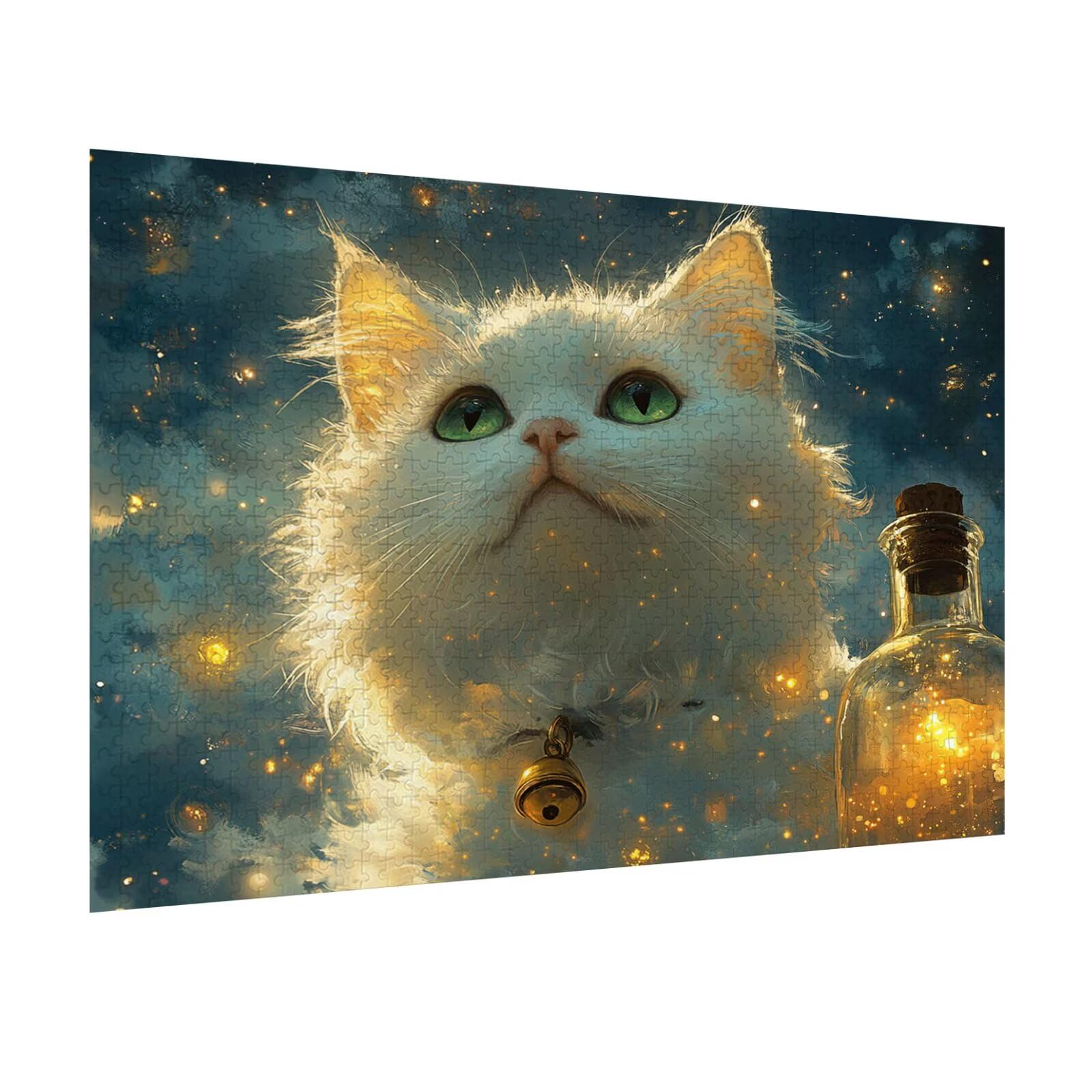Puzzle 3000 Pezzi gatto Puzzle Adulti, Gioco Educativo, n-504