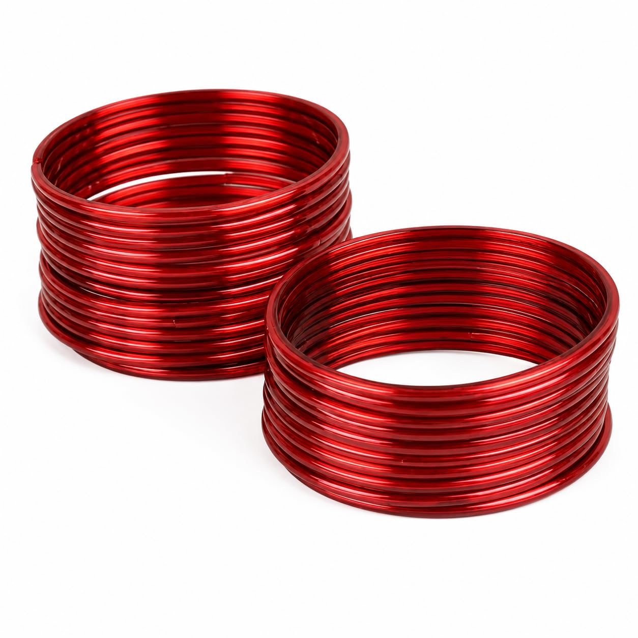 Plain Shining Traditional Glass Bangles Set For Women And Girls Pack of 24-picture-14