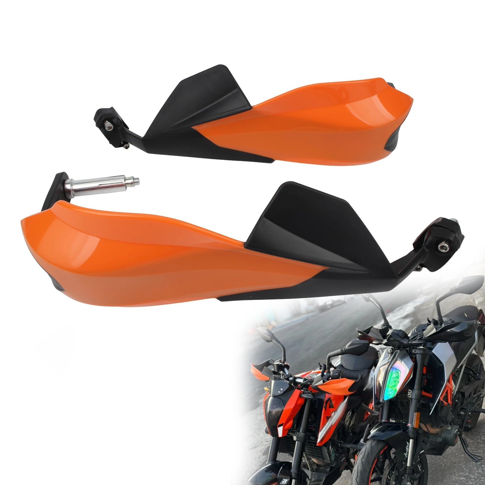 Ochraniacze dłoni Pasuje do osłony dłoni osłona skuter motorower Pit motor terenowy uniwersalne akcesoria motocyklowe(Black)