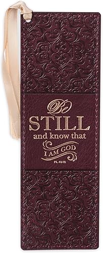 Miniatura 116 de Christian Art Gifts - Separador de piel sintética con cinta de satén y verso bíblico inspirador para mujeres y hombres, Marrón - Proverbios 31 Mujer