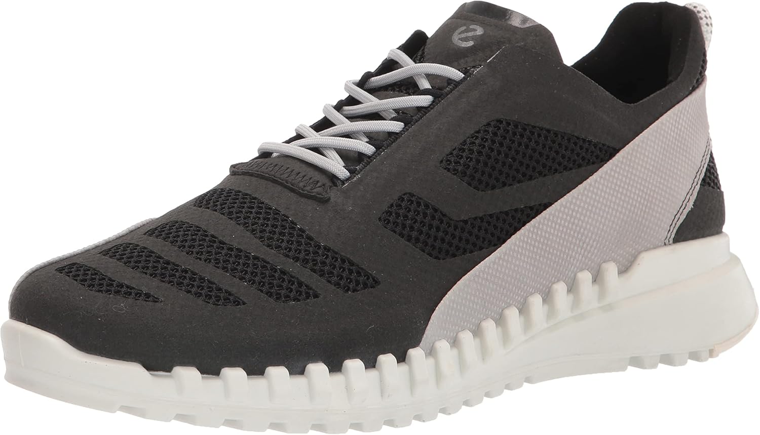 ECCO Women's Zipflex Breathru Sneaker, Black/Black, 11-11.5