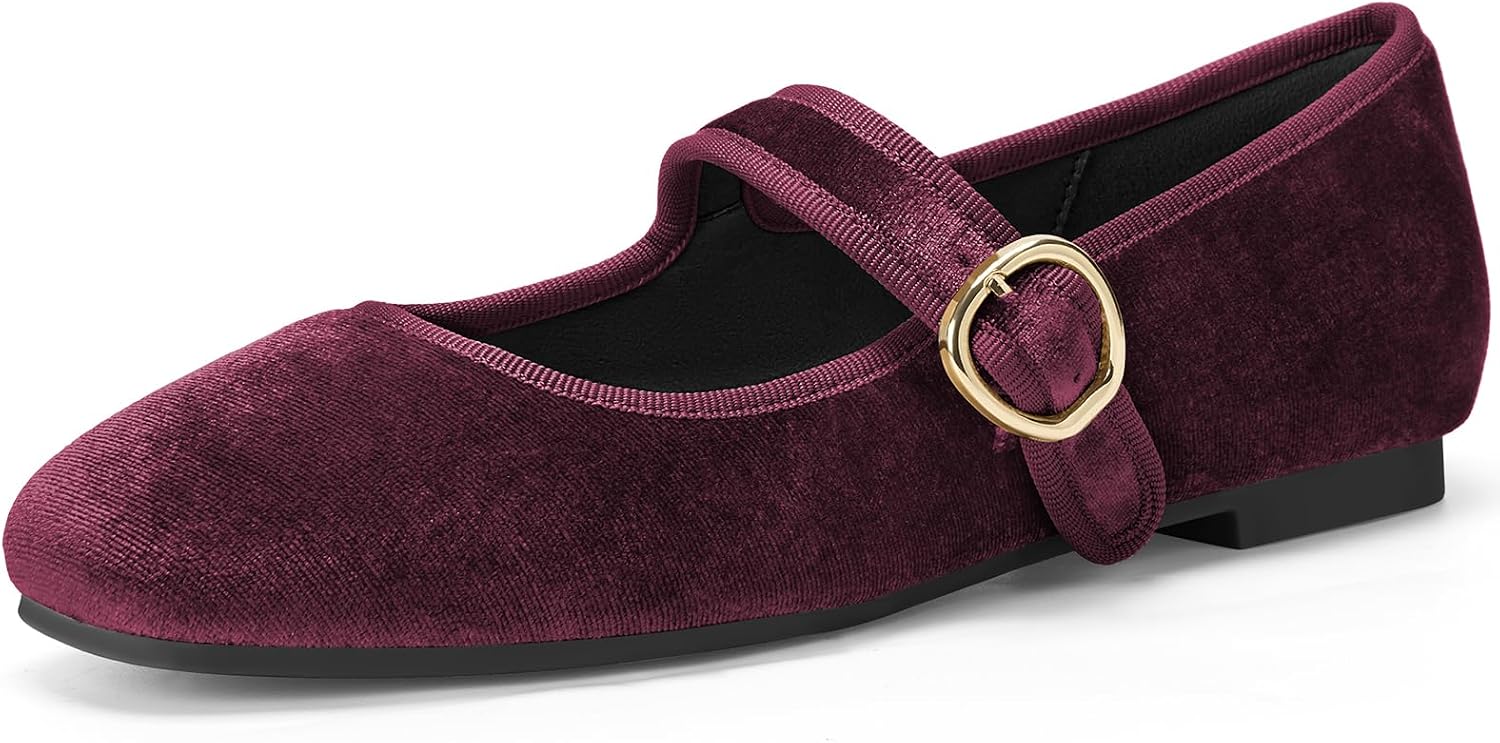 Mary Jane Shoes Women Ballet Flats Shoes for Women Dressy