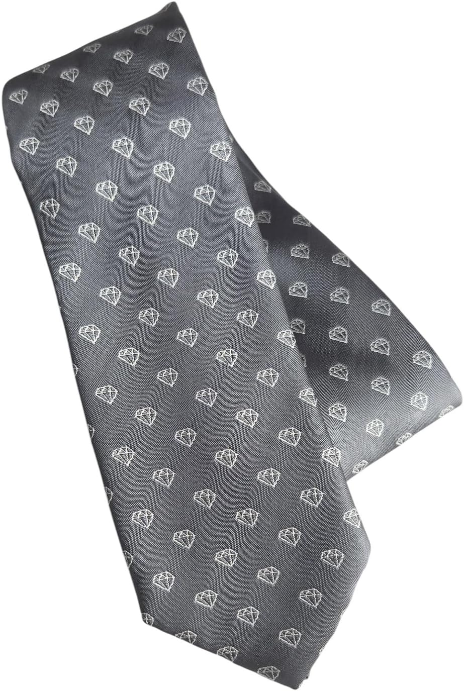 Maker V Jeweler Necktie - Diamonds tie - Gemstone Neckties - Metalsmith Neckties