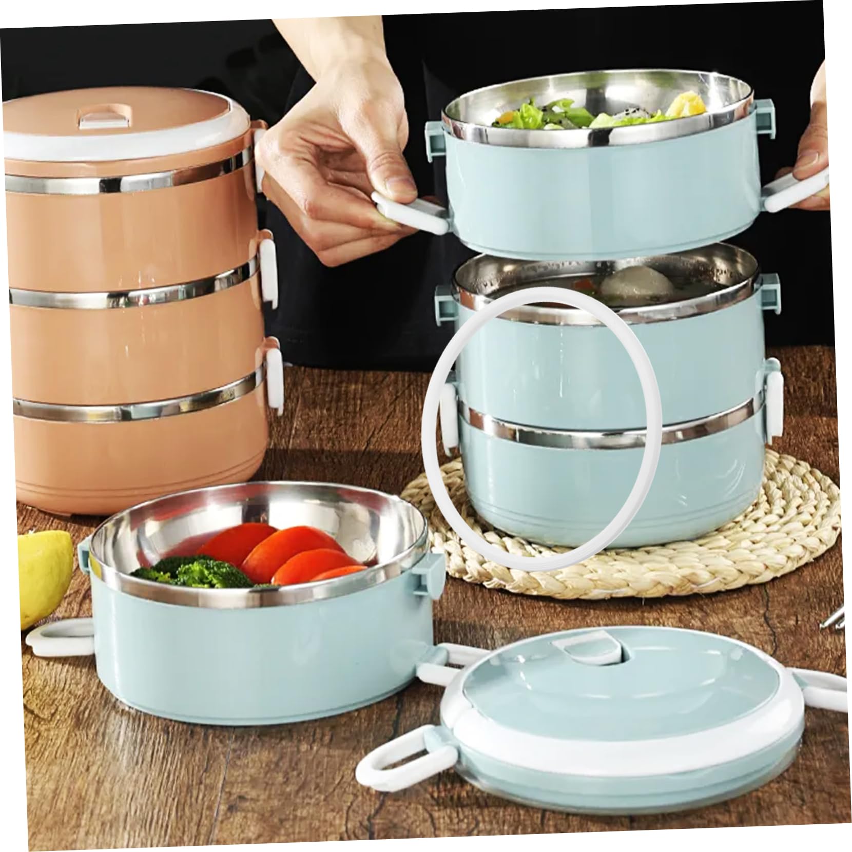 PRETYZOOM Joint D'Étanchéité En Silicone 100 Pièces Joint D'Étanchéité