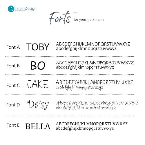 Miniatura 6 de Engraving Pet ID Tags, Personalized Pet ID Tags, Stainless Steel Pet ID Tags, Custom Engraved Dog and Cat Tags, Double Sided Round Tags - Made in USA