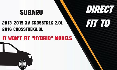 Miniatura 3 de Kit de sistema de escape resonador, tubo intermedio y silenciador compatible con Subaru Crosstrek 2016-2017, XV Crosstrek 2013-2015 e Impreza