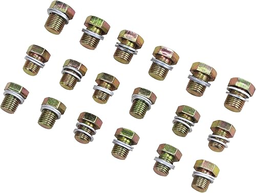 Miniatura 3 de Kit de herramientas de reparación de rosca de drenaje de drenaje de cárter de aceite, juego de herramientas de reparación con estuche de transporte