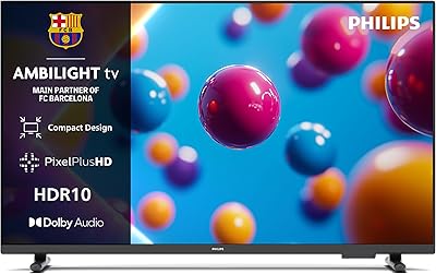 Philips 32PFS6900 HD LED Smart TV – Pantalla de 32 Pulgadas con Pixel Plus, Plataforma Titan OS y Sonido Dolby Digital – Funciona con Alexa y con el Asistente de Voz de Google