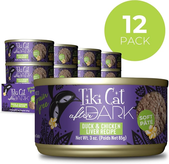 Tiki Cat After Dark Pate alimento húmedo para gatos miniatura 2