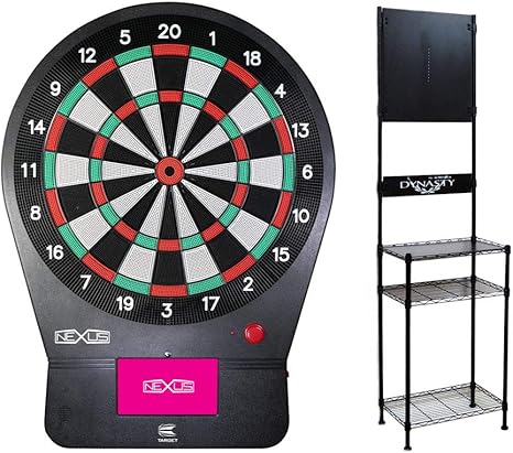 Amazon Target Nexus Electronic Dartboard 2018 Dynasty ダーツスタンド Dy01 Bk ダーツボード 通販