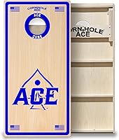 Vista 11 de CornholeAce ACE PRO Tablas de Cornhole profesionales, sin rebote, patas anchas triples, madera contrachapada de abedul báltico de 3/4 pulgadas